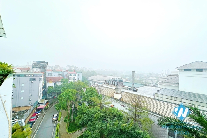 Morden duplex 3 bedrooms apartment for rent in Tay Ho ward, Ha Noi